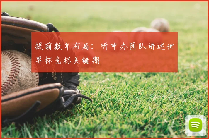 提前数年布局：听申办团队讲述世界杯竞标关键期